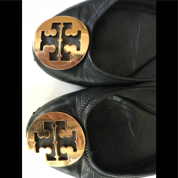 Tory Burch black Reva flats size 7 - Picture 3 of 5